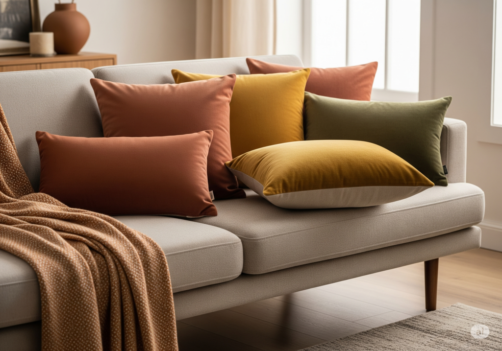 Cores: Kit de Capas de Almofada