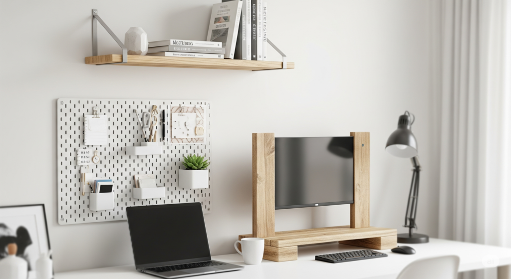 DIY organização home office