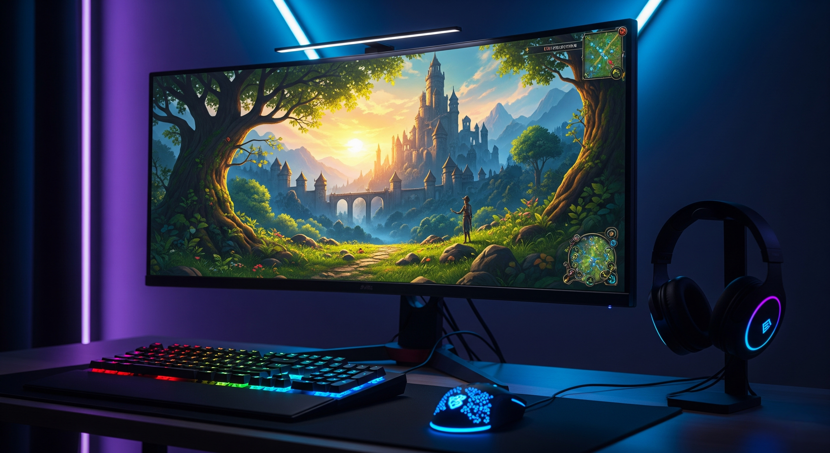 Melhores Monitores Gamers: O Top 5 de 2025 (Para Todos os Bolsos e Estilos)