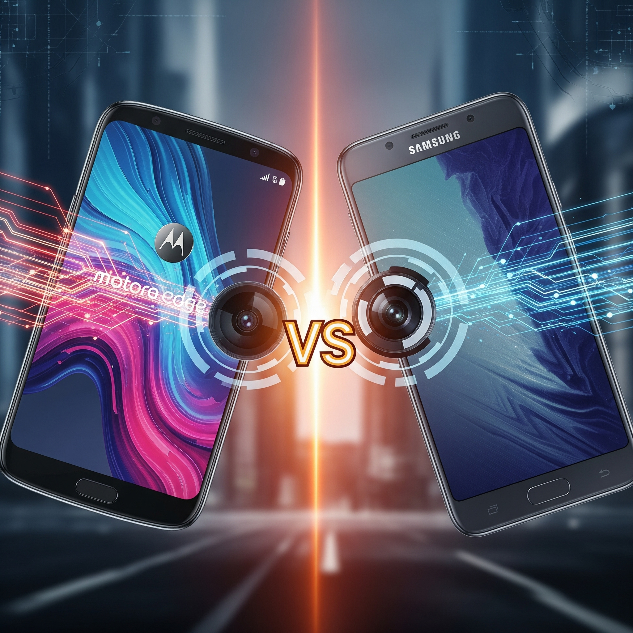 Batalha dos Intermediários 2025: Motorola Edge vs. Samsung Galaxy A – Qual é o Rei do Custo-Benefício?