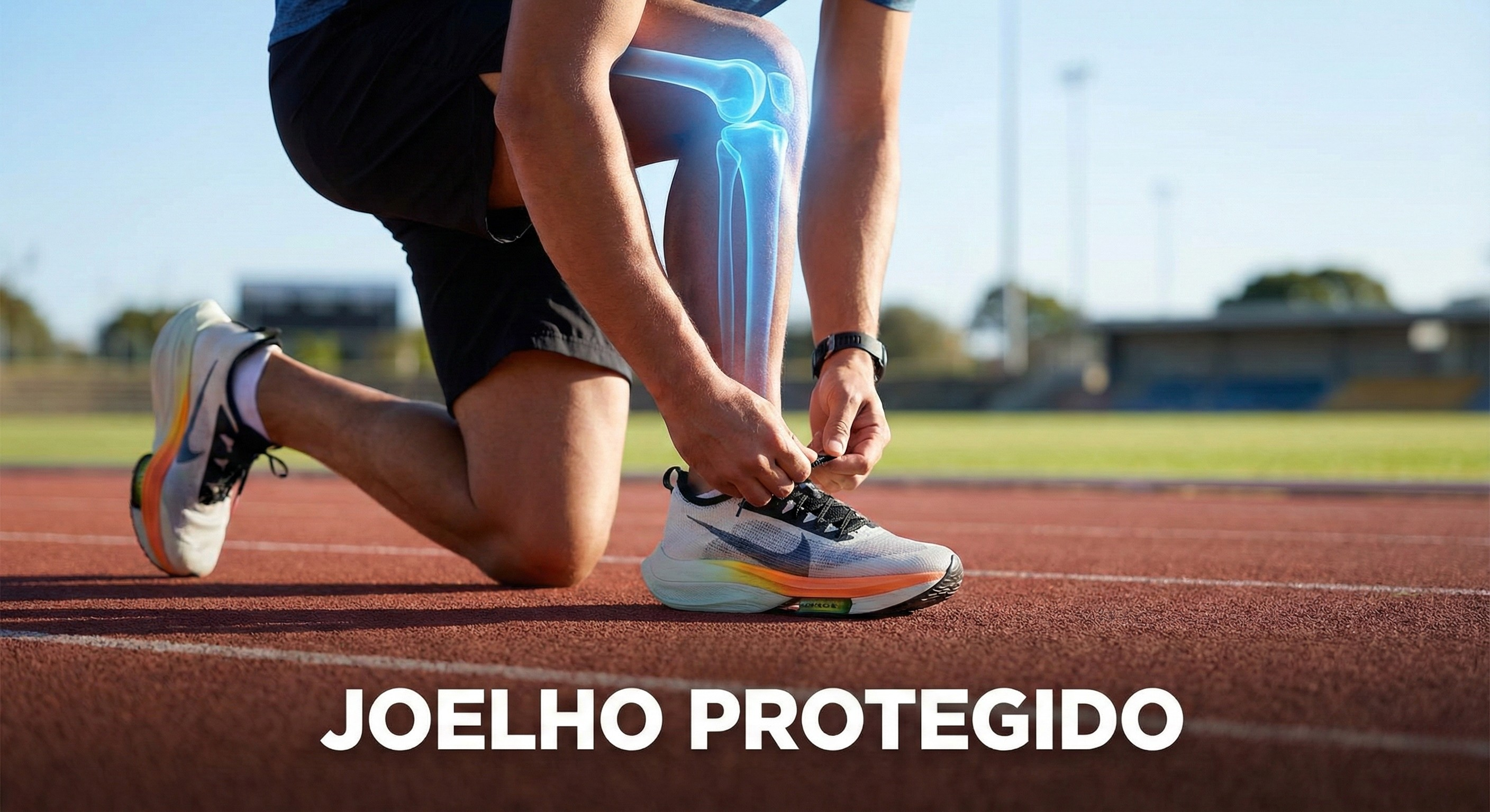 tênis com amortecimento para dor no joelho