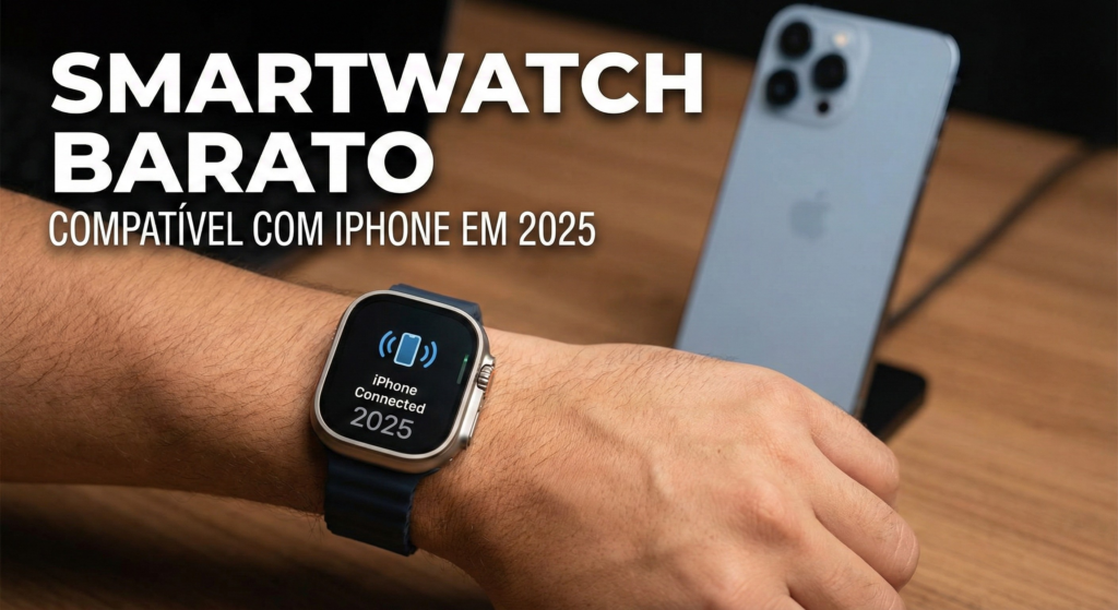 smartwatch barato compatível com iphone