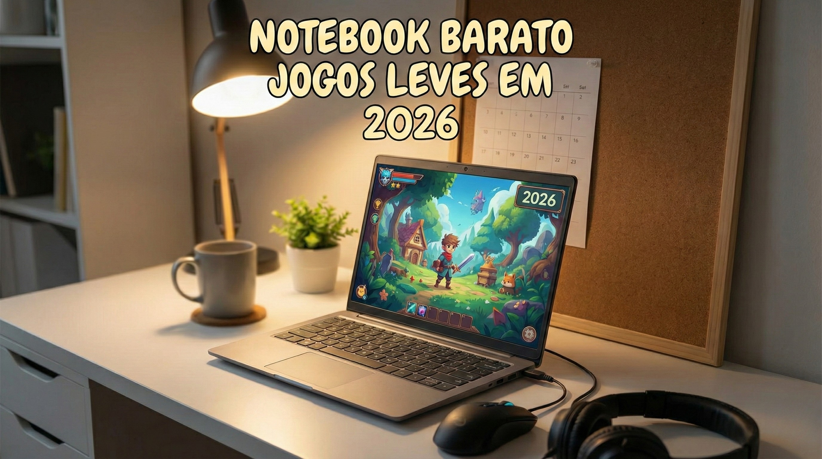 notebook barato que roda jogos leves