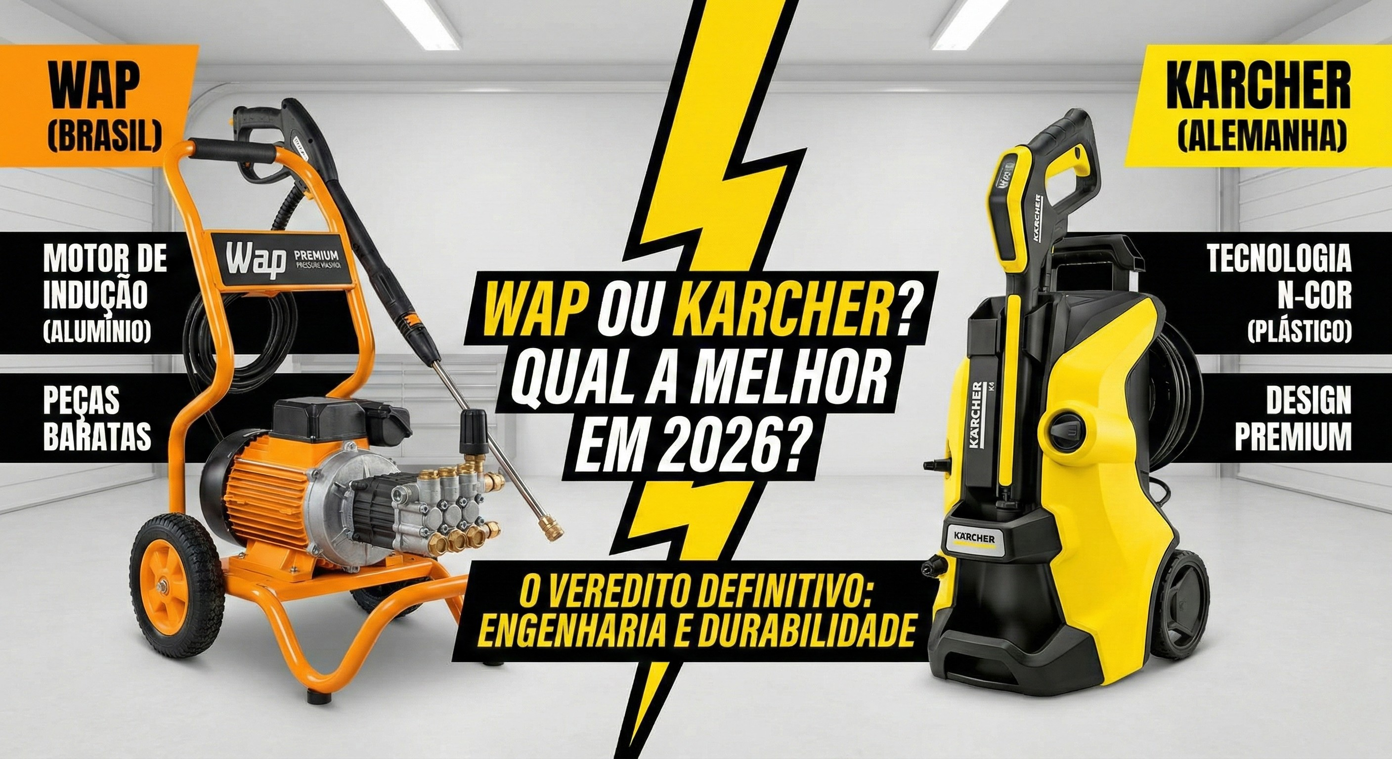 WAP ou Karcher qual a melhor