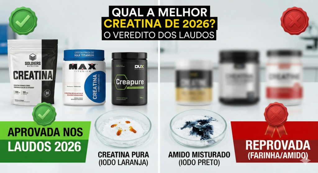 Melhor Creatina 2026