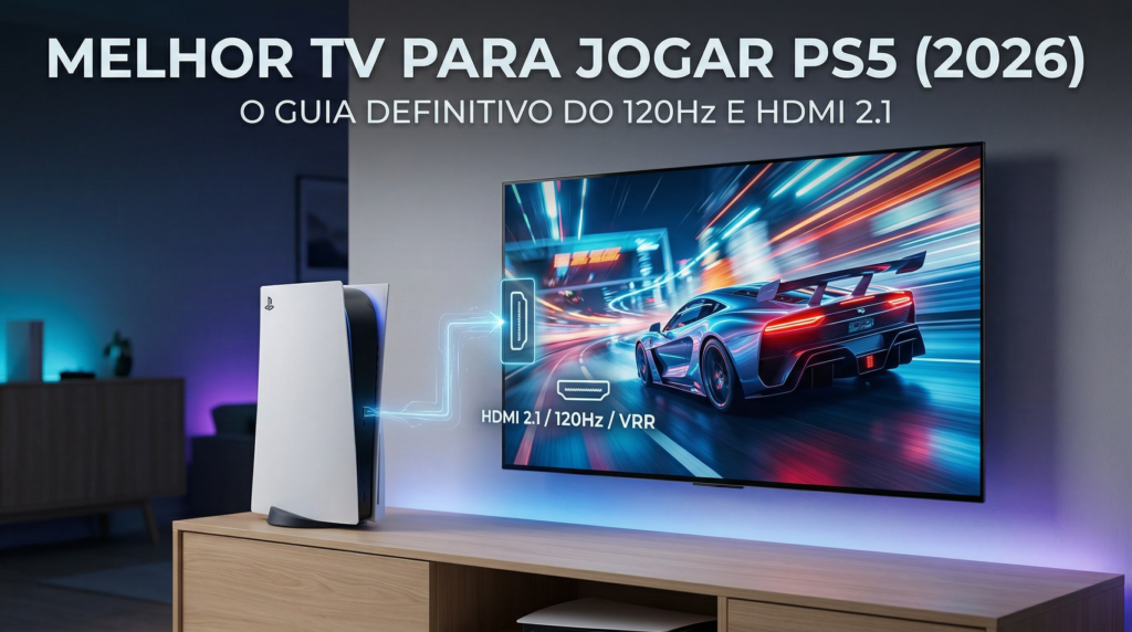Melhor TV para Jogar PS5 em 2026